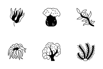 Plantes marines Icon Pack