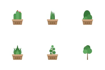 Plants And Trees Icon Pack