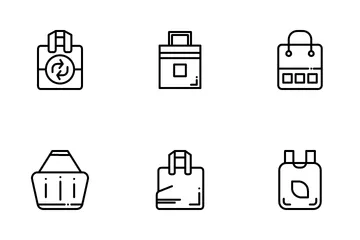 Plastic Bag Icon Pack