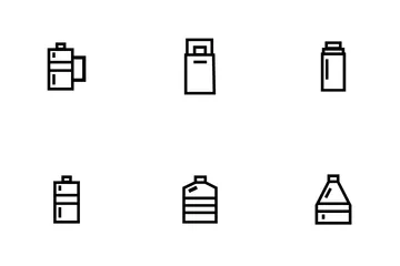 Plastic Bottle Icon Pack