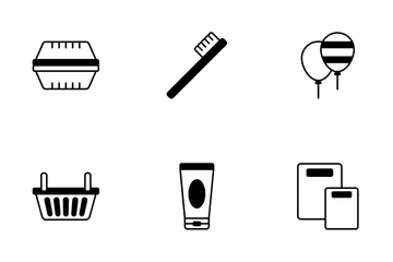 Plastic Products Icon Pack