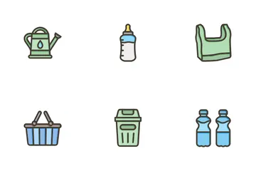 Plastic Products Icon Pack