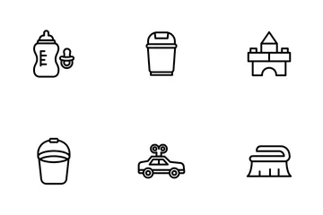 Plastic Products Icon Pack