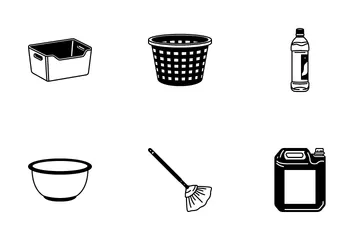 Plastic Products Icon Pack