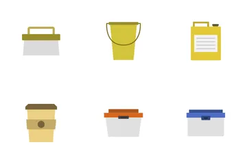 Plastic Products Icon Pack