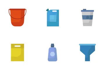 Plastic Products Icon Pack