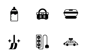 Plastic Products Icon Pack