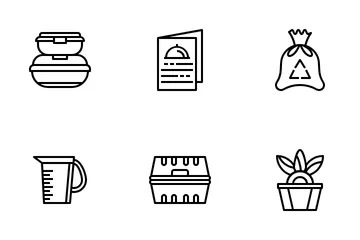 Plastic Products Icon Pack