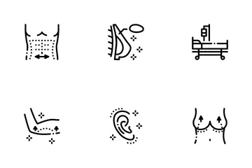 Plastic Surgery Clinic Icon Pack