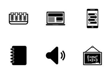 Plat et simple Vol 5 Pack d'Icônes