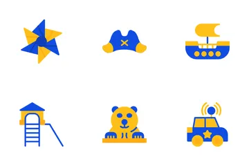 Parque infantil Icon Pack