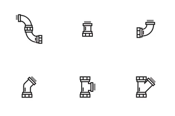 Tuyaux de plomberie Pack d'Icônes