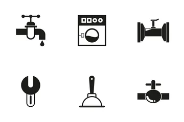 Plumbing Service Icon Pack