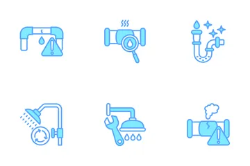 Plumbing Service Icon Pack