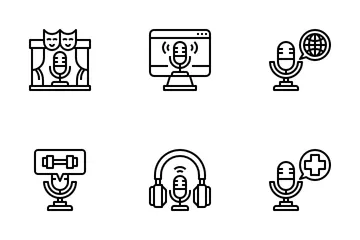 Podcast Icon Pack