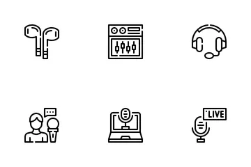 Podcast Icon Pack