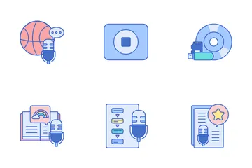 Podcasting Icon Pack
