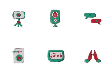 Podcasting Icon Pack