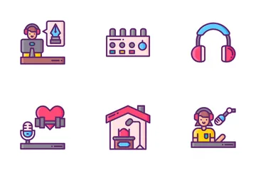 Podcasting Icon Pack