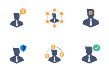 Poder empresarial Paquete de Iconos