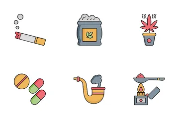 Poison & Drugs Icon Pack