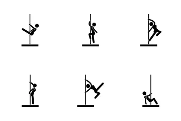 Pole Dancer Icon Pack