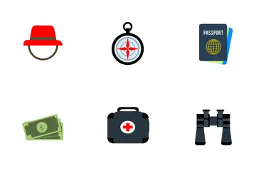Police Accessories Icon Pack