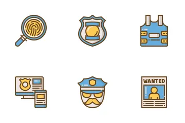 Police Elements Icon Pack