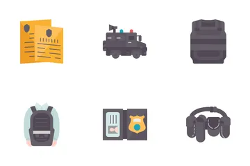 Police Stuff Icon Pack