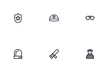 Police Symbol Icon Pack