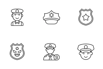 Policeman Icon Pack