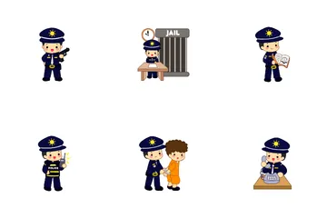 Policeman Icon Pack