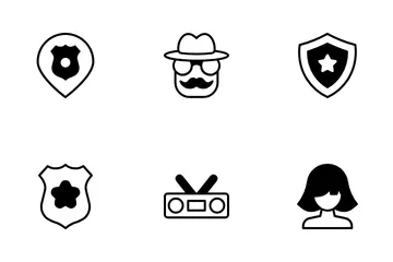 Polícia Icon Pack