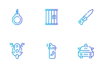 Policía Paquete de Iconos