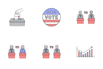 Politics And Election Icon Pack