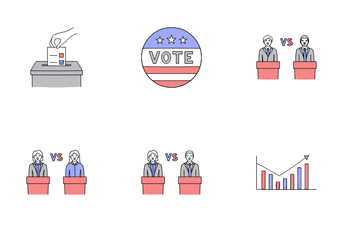 Politics And Election Icon Pack