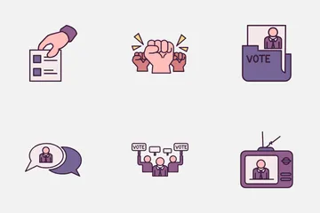 Politics And Election Icon Pack