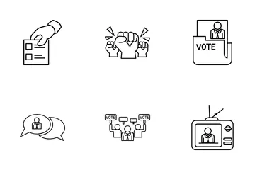 Politics And Election Icon Pack