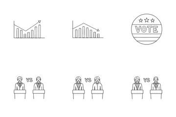 Politics And Election Icon Pack