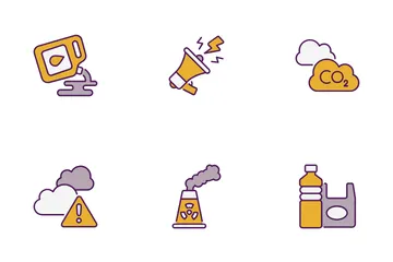 Pollution Icon Pack