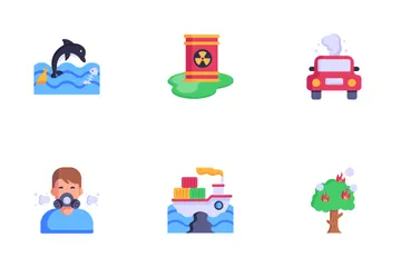 Pollution Icon Pack