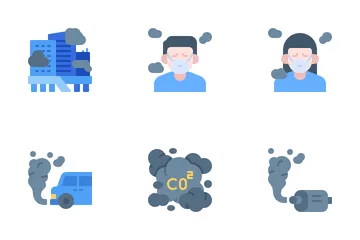 Pollution Icon Pack