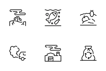 Pollution Icon Pack