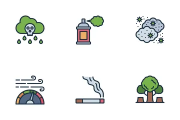 Pollution Icon Pack