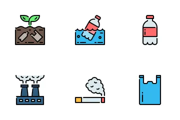 Pollution Icon Pack