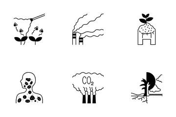 Pollution Icon Pack