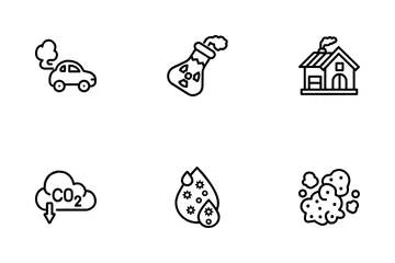 Pollution Icon Pack