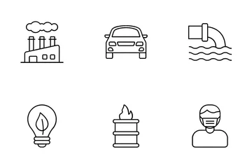 Pollution Icon Pack