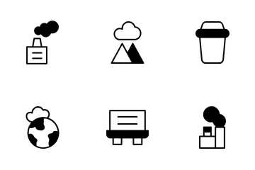 Pollution Icon Pack