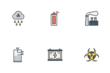 Pollution Icon Pack